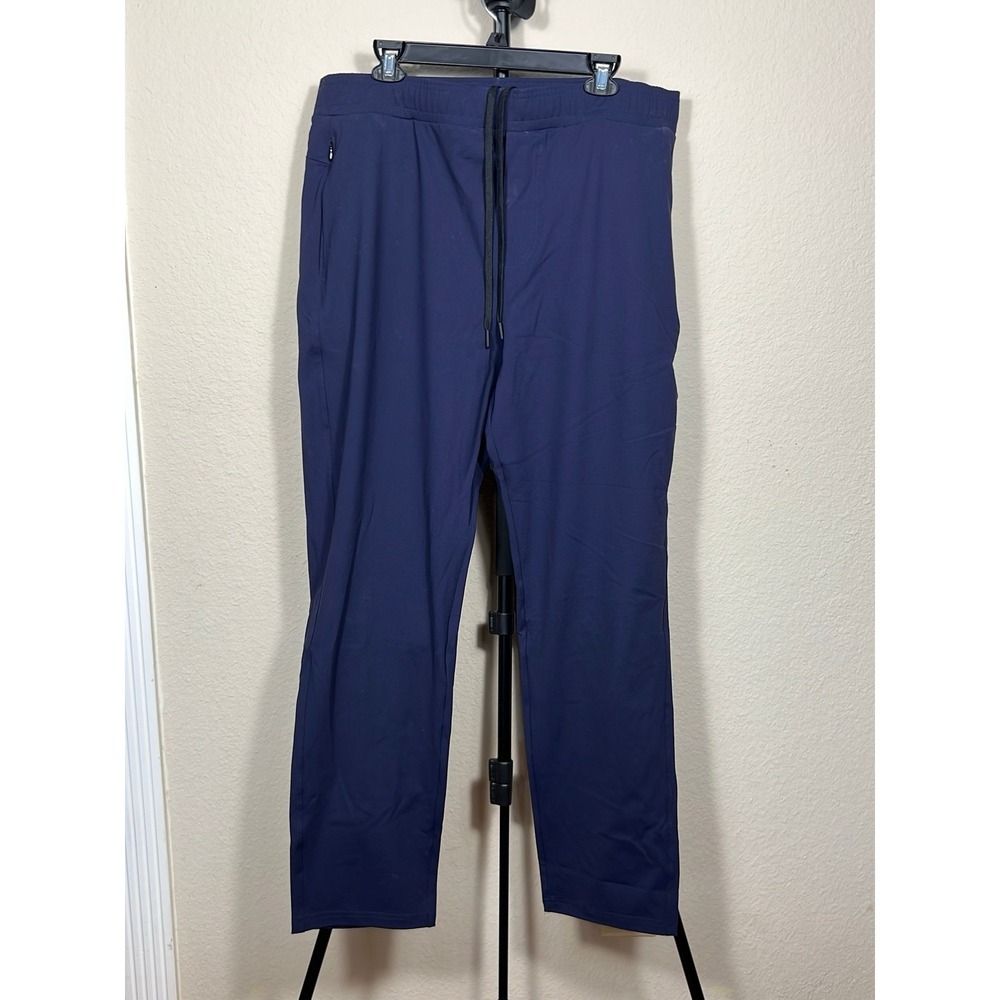 New Public Rec All Day Every Day Jogger Pants Men's 40x34 Blue Stretch Athletic